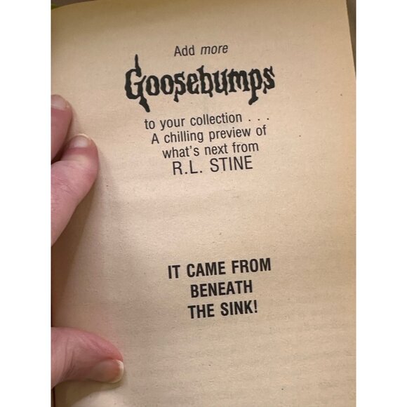 Goosebumps #14 #15 #29 You Can’t Scare Me Werewolf Fever Swamp Monster Blood III - Picture 16 of 16